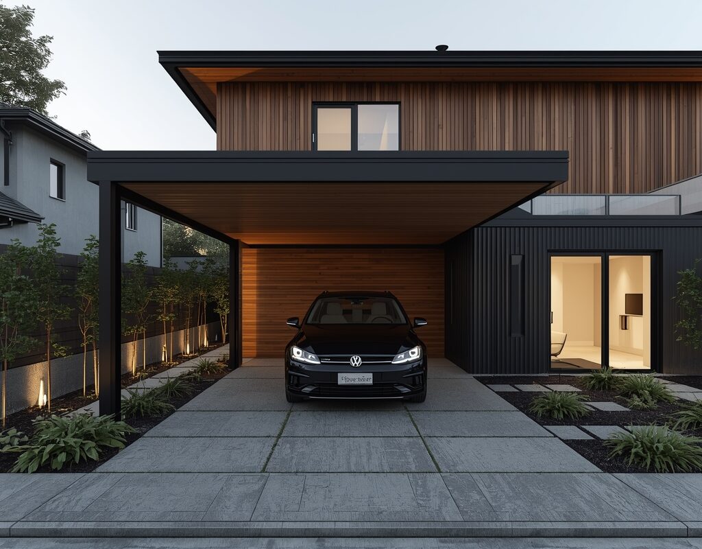 lucid origin_modern_residential_carport_attached_to_house_wood_and_black_metal_construction_m 0 e1774811656453